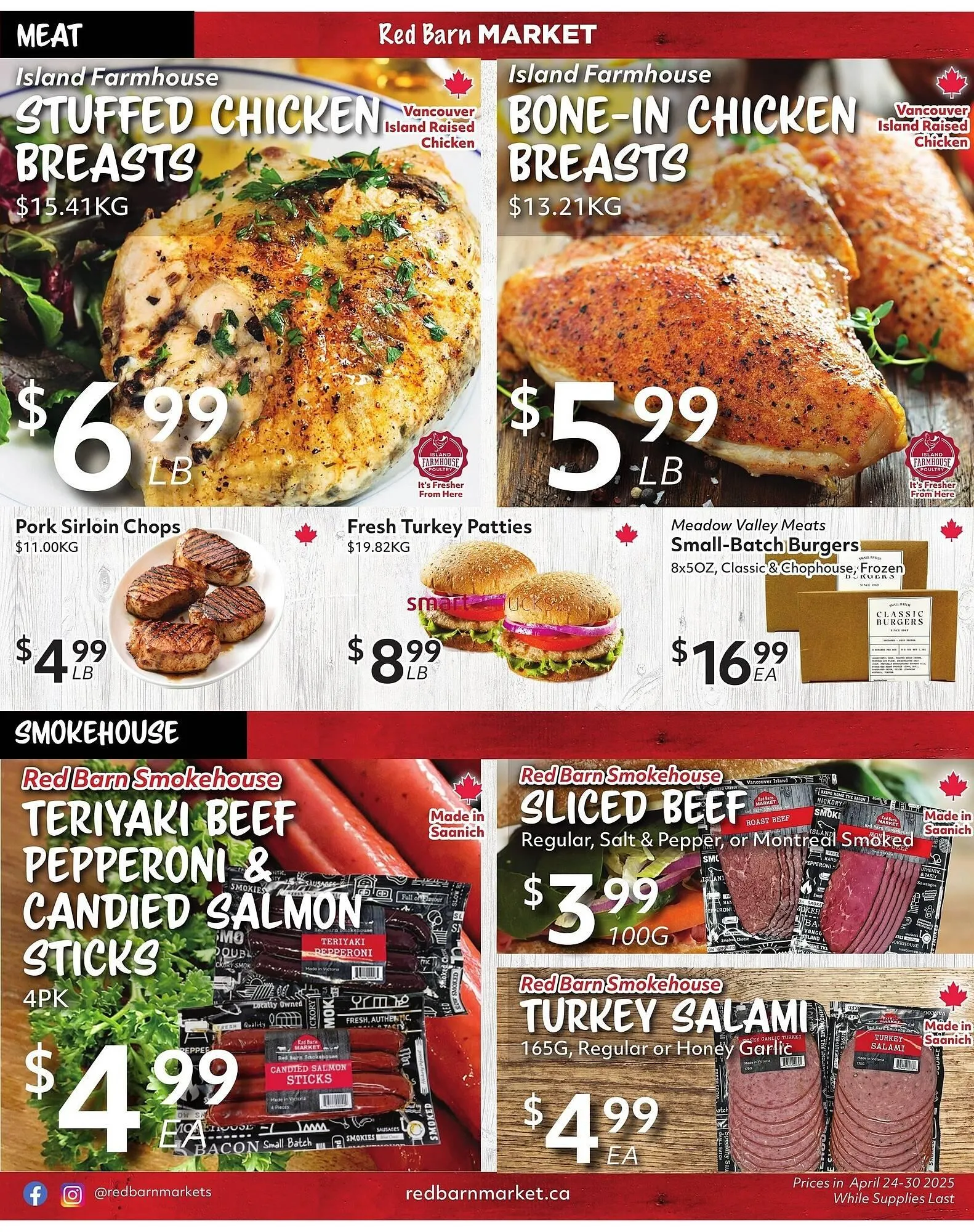 Red Barn Market flyer from April 24 to April 30 2025 - flyer page 4