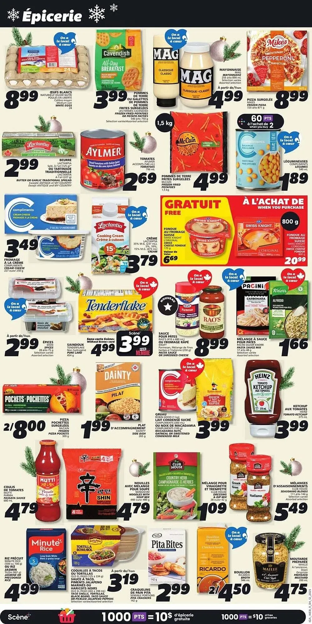 IGA flyer from December 3 to December 10 2025 - flyer page 11