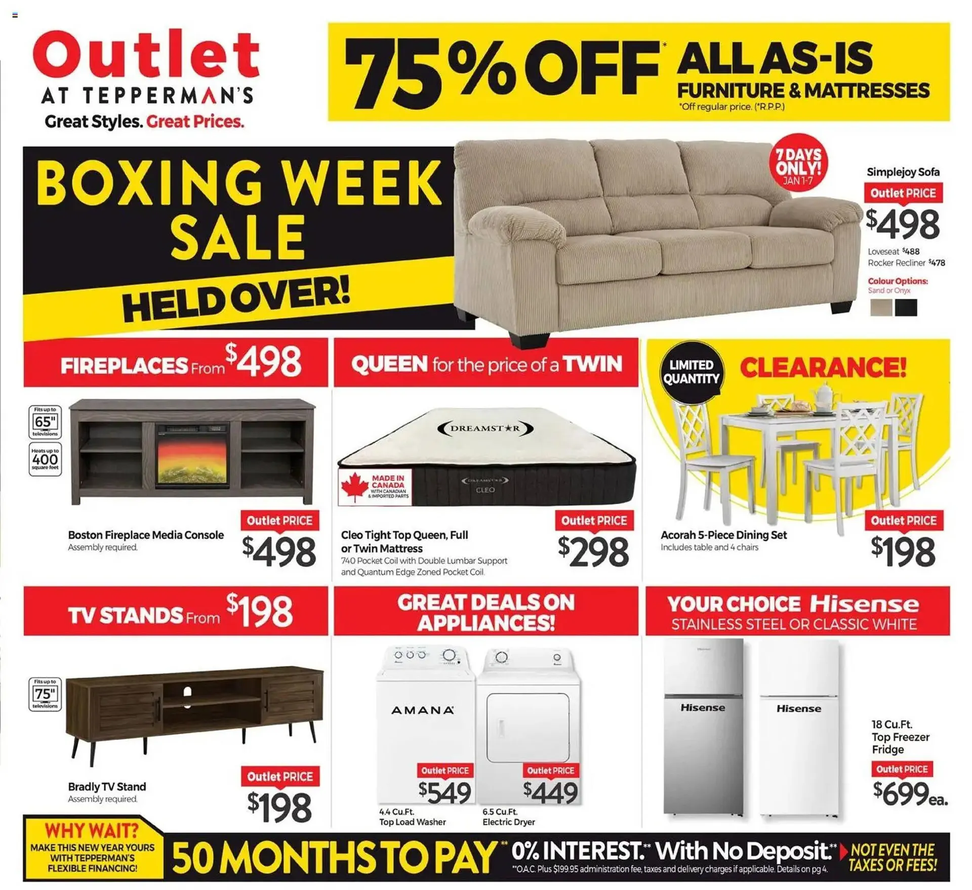 Tepperman's flyer from January 1 to January 8 2026 - flyer page 8