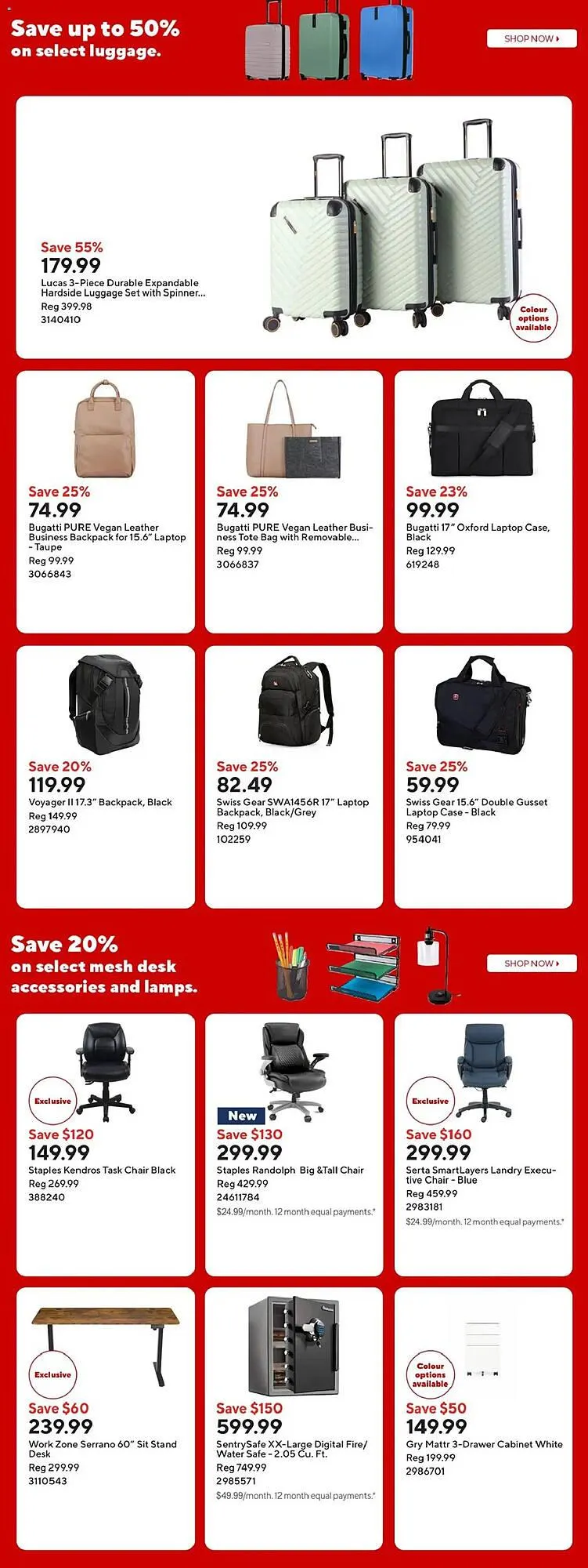 Staples flyer from March 20 to March 27 2026 - flyer page 13