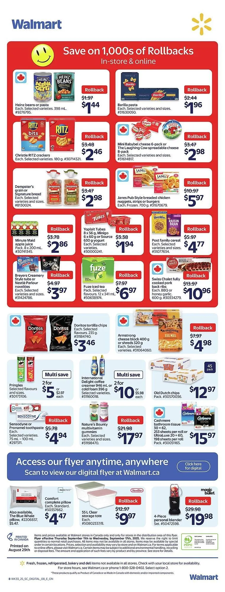 Walmart flyer from September 12 to September 19 2025 - flyer page 2