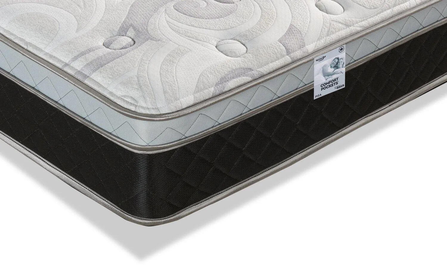 Springwall Pisa II Eurotop Firm Twin Mattress