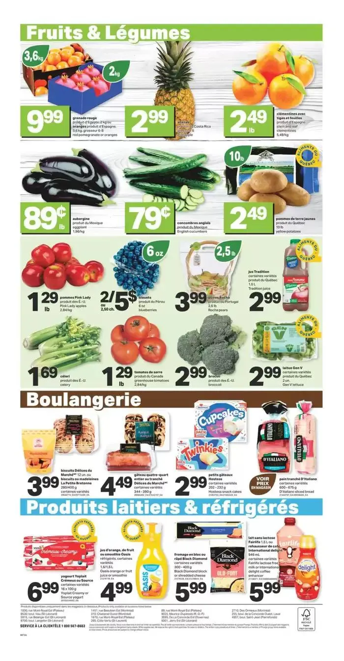 Top offers for smart savers from January 2 to January 8 2025 - flyer page 4