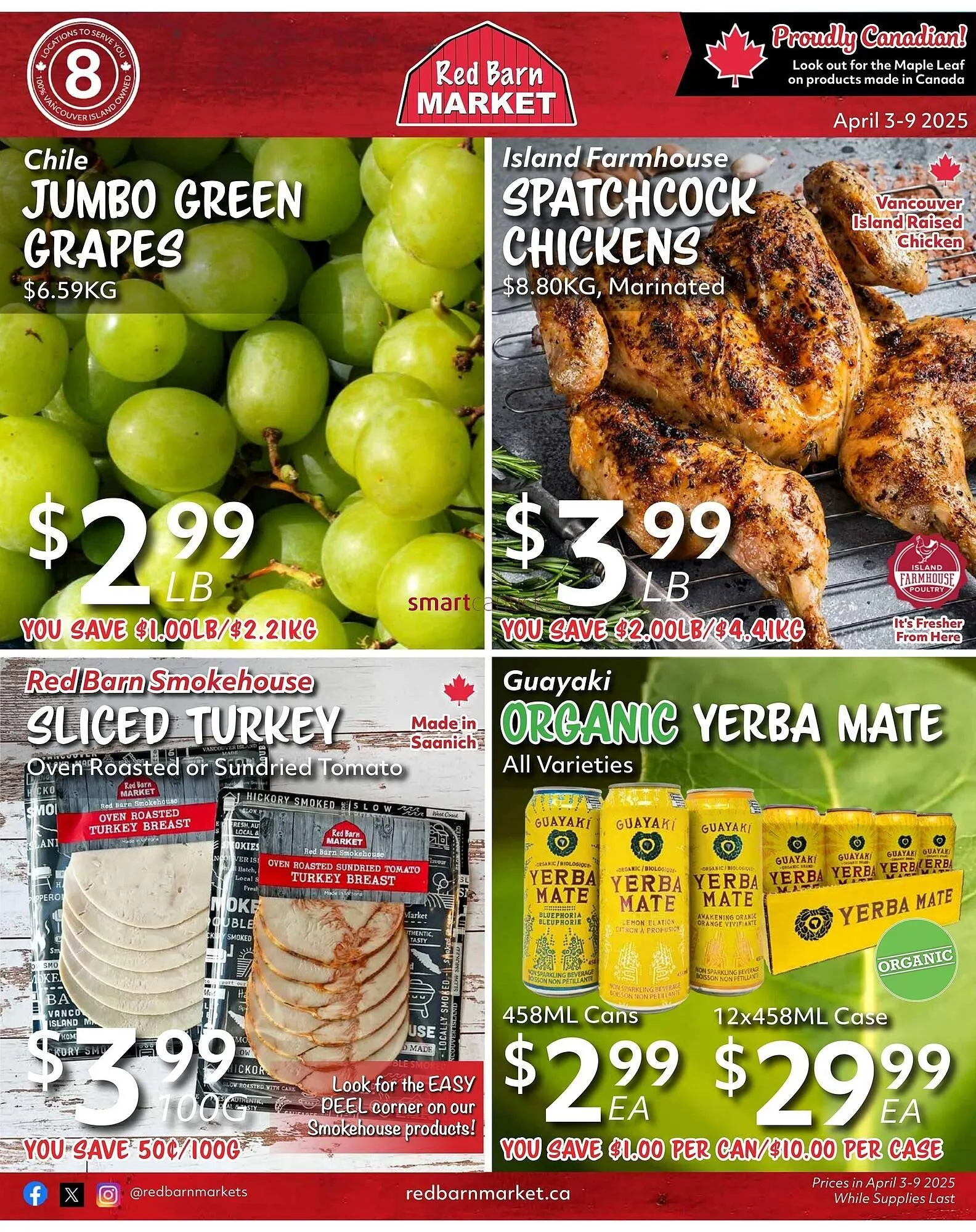 Red Barn Market flyer - 1