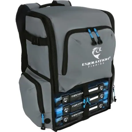 Evolution Fishing® Largemouth 3.0 Tackle Backpack