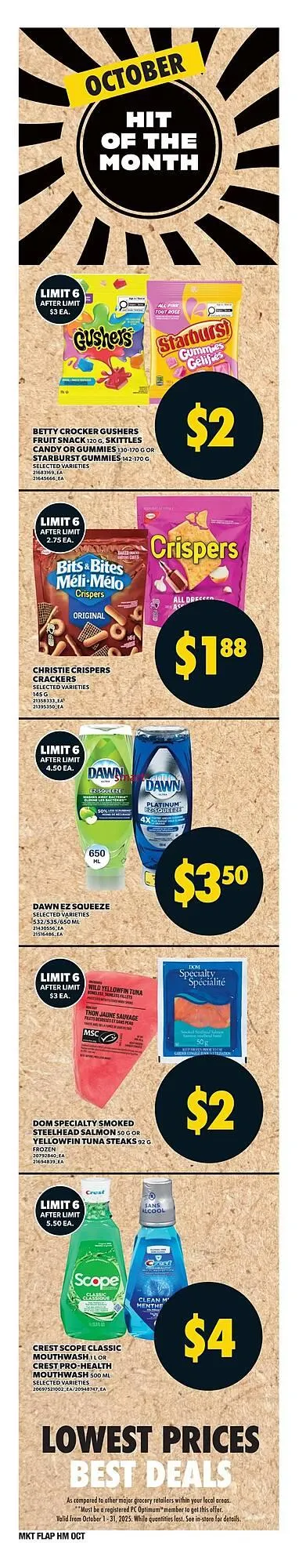 Loblaws flyer from October 9 to October 15 2025 - flyer page 11