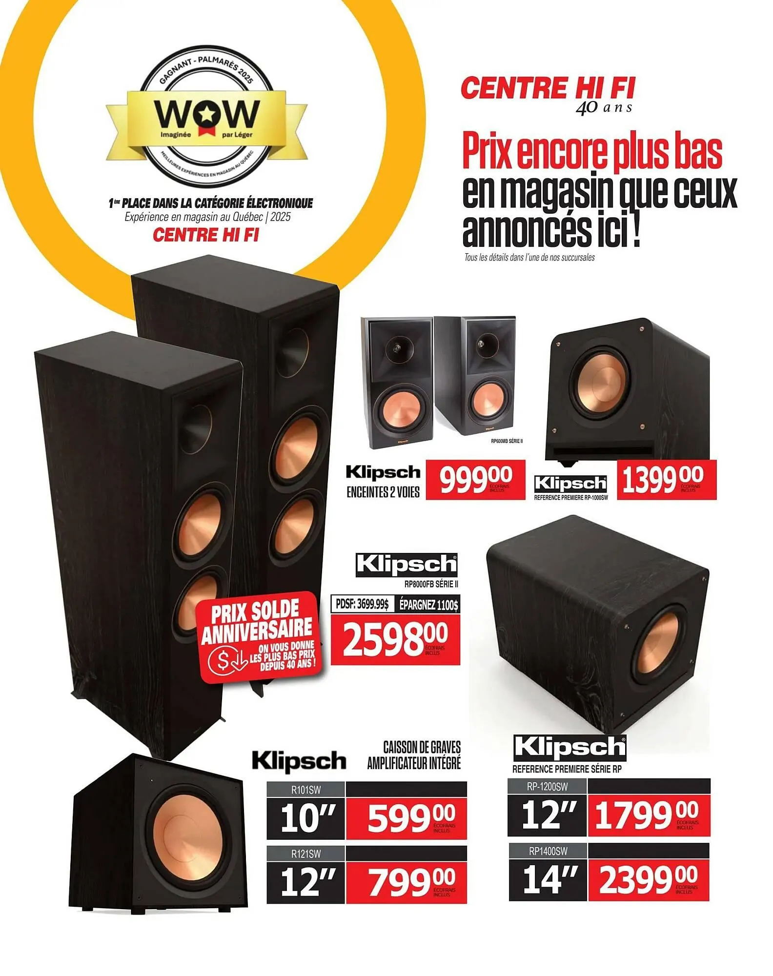 Centre Hi-Fi flyer from October 17 to October 23 2025 - flyer page 56