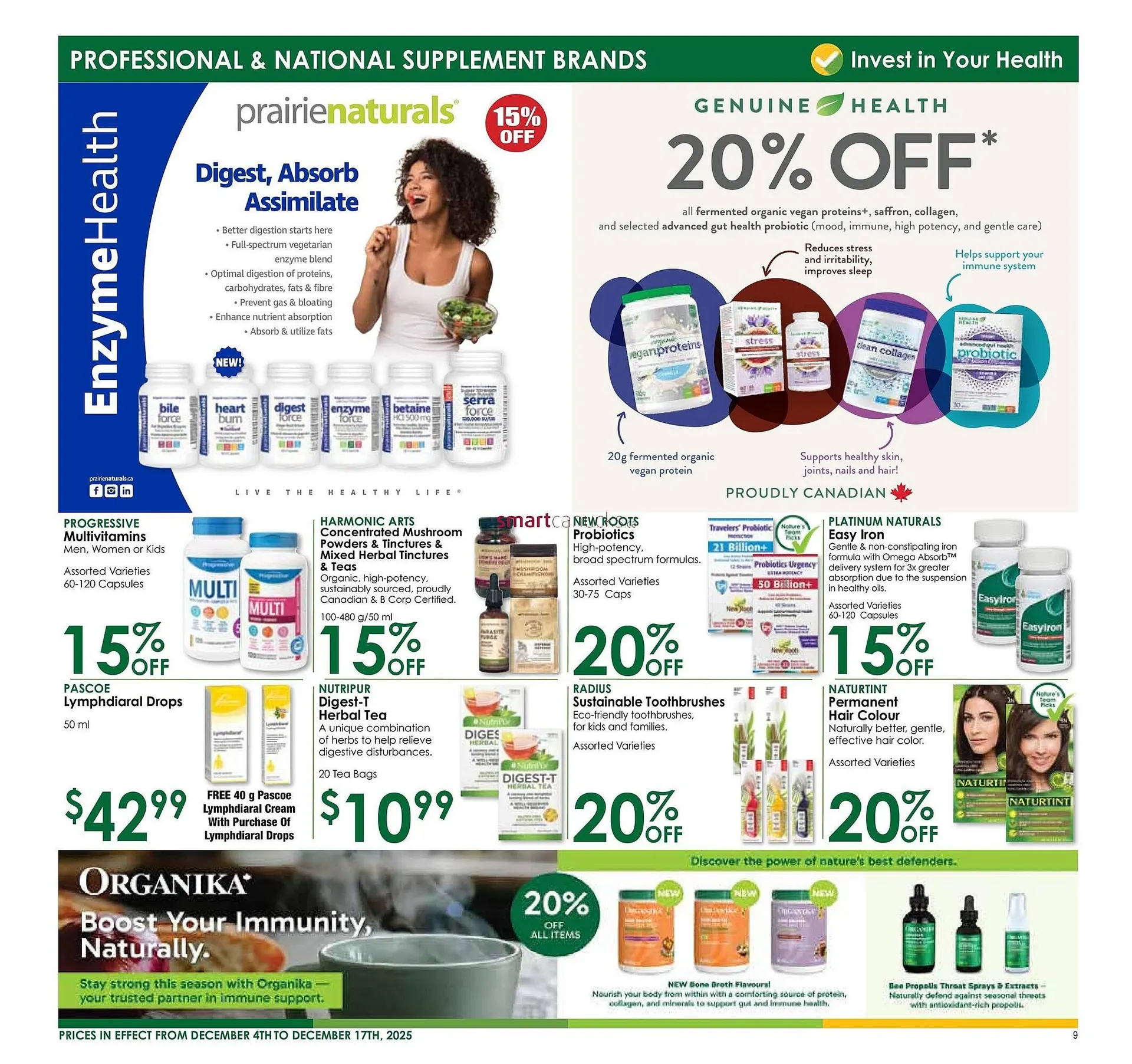 Nature's Emporium flyer from December 4 to December 17 2025 - flyer page 9