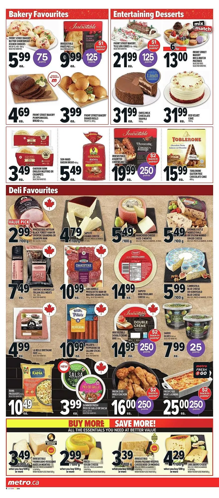 Metro flyer from December 18 to December 25 2025 - flyer page 9