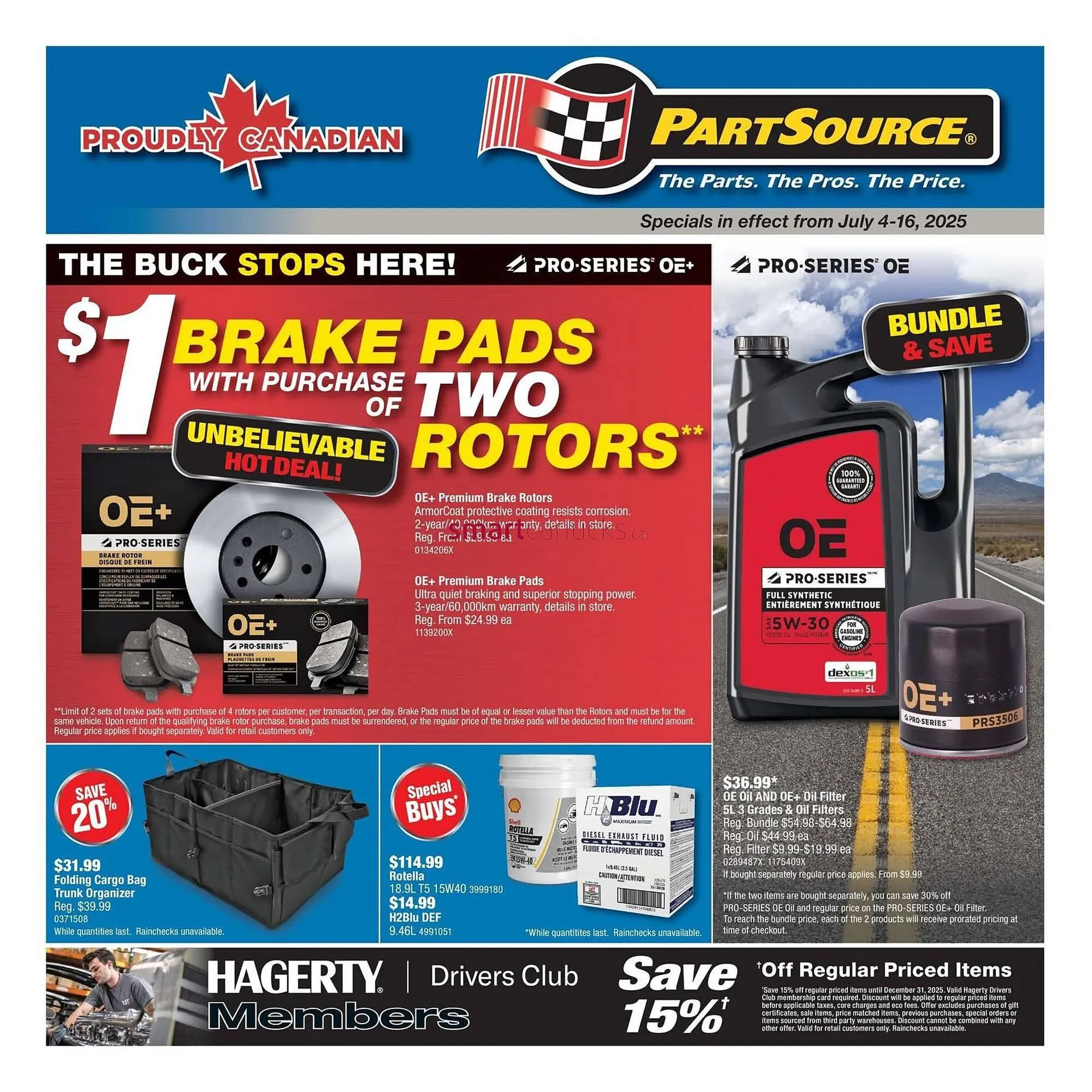 PartSource flyer from July 3 to July 16 2025 - flyer page 1