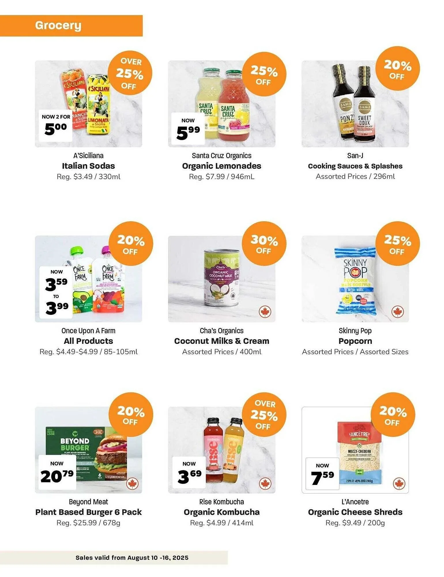 Blush Lane Organics flyer from August 11 to August 18 2025 - flyer page 3