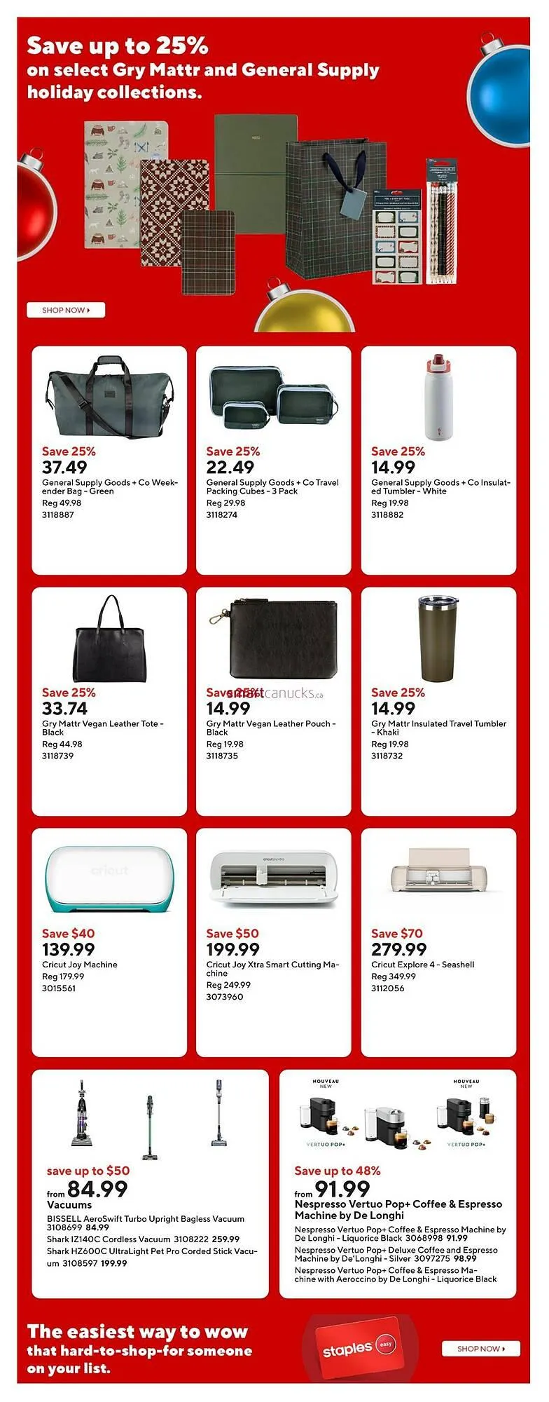 Staples flyer from December 12 to December 18 2025 - flyer page 6