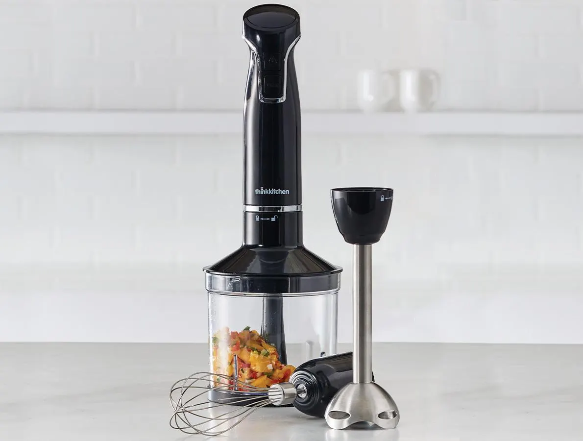 thinkkitchen Whiz Plus Blender & Chopper, Black