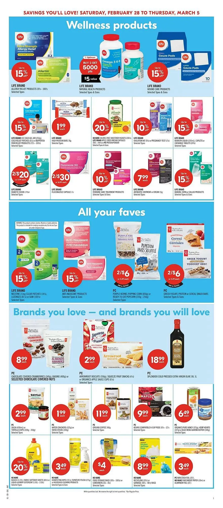 Shoppers Drug Mart flyer from February 28 to March 5 2026 - flyer page 15