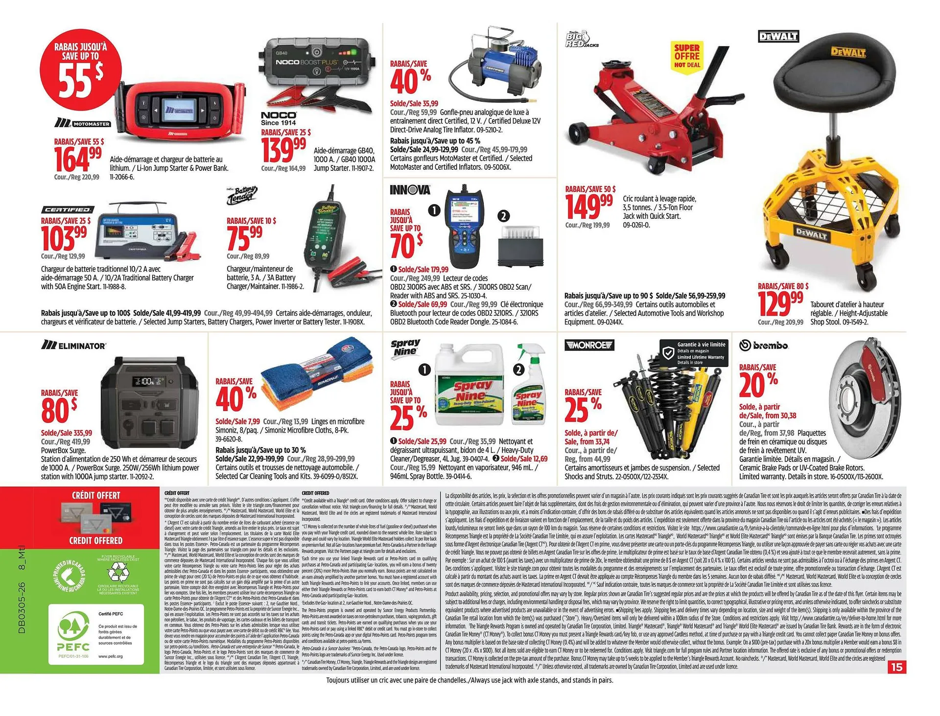 Canadian Tire flyer from January 29 to February 4 2026 - flyer page 15