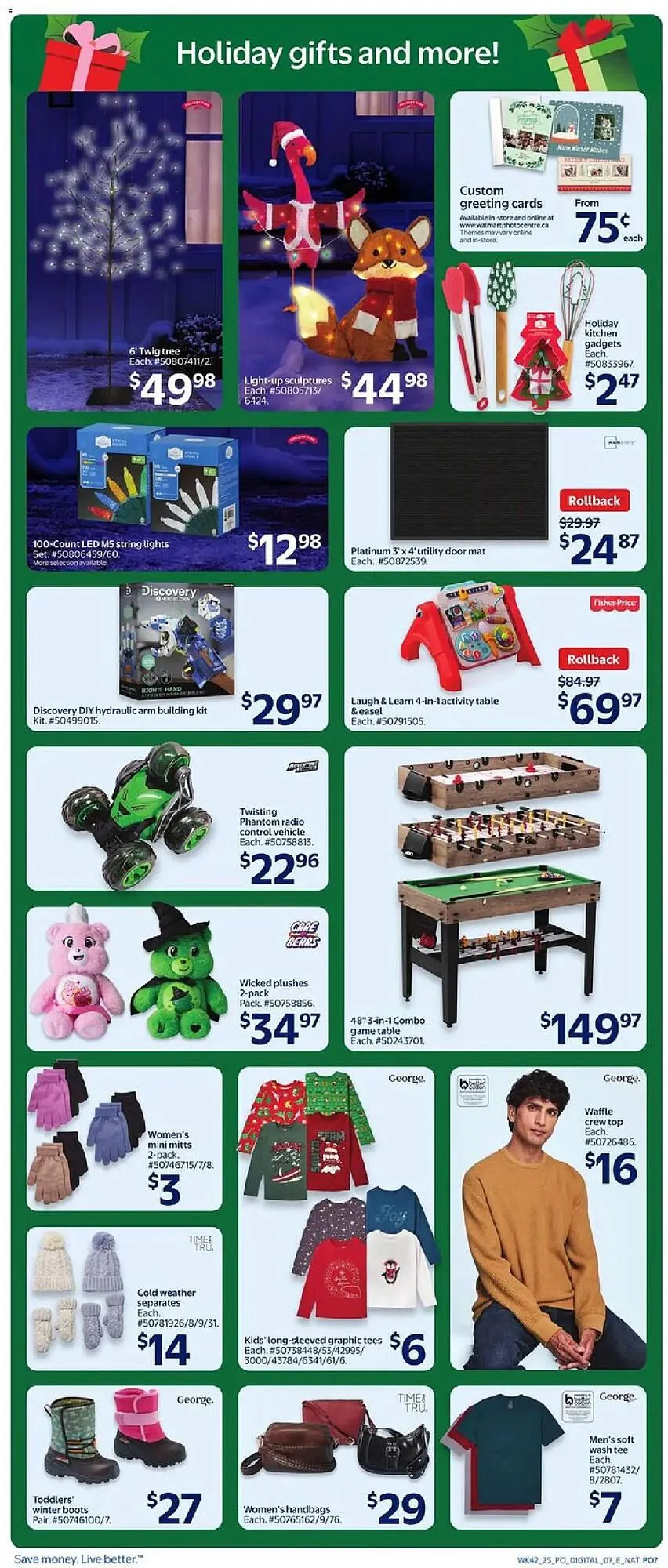 Walmart flyer from November 13 to November 20 2025 - flyer page 17
