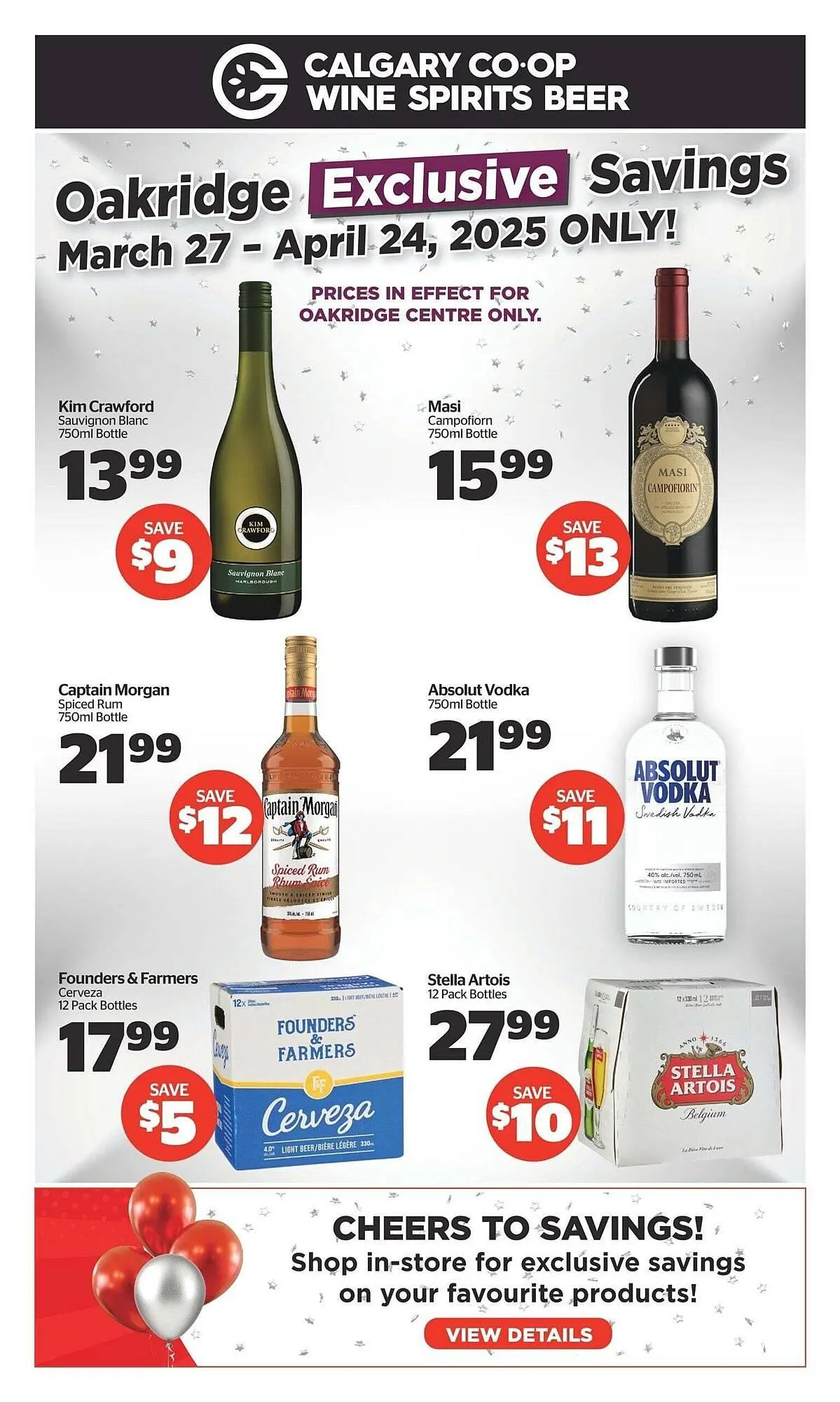 Calgary Co-op flyer from March 26 to April 22 2025 - flyer page 2