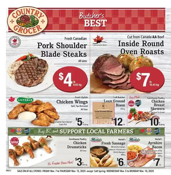 Discover attractive offers from March 7 to March 13 2025 - flyer page 2