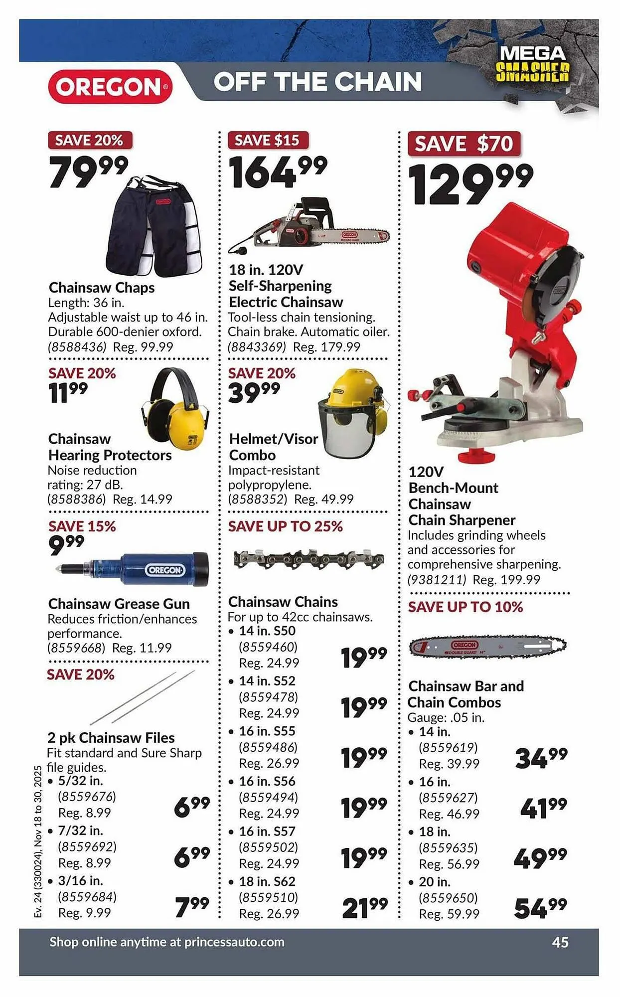 Princess Auto flyer from November 13 to November 20 2025 - flyer page 50