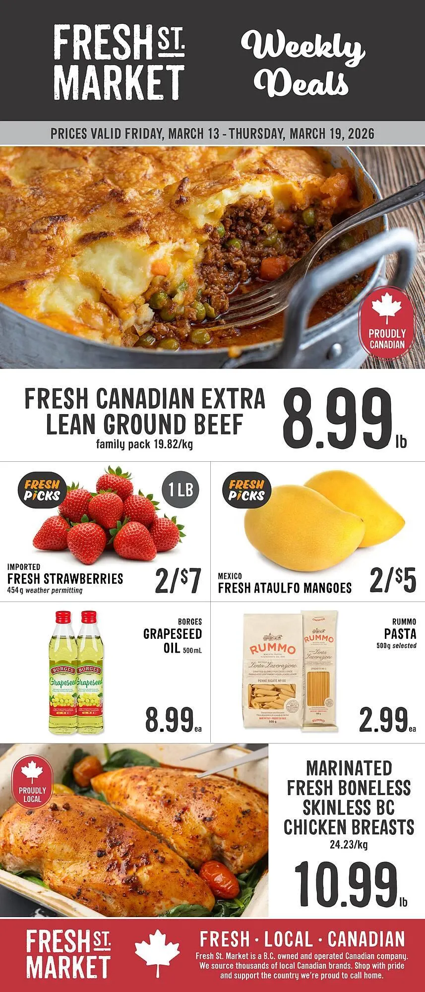 Fresh St Market flyer - 1