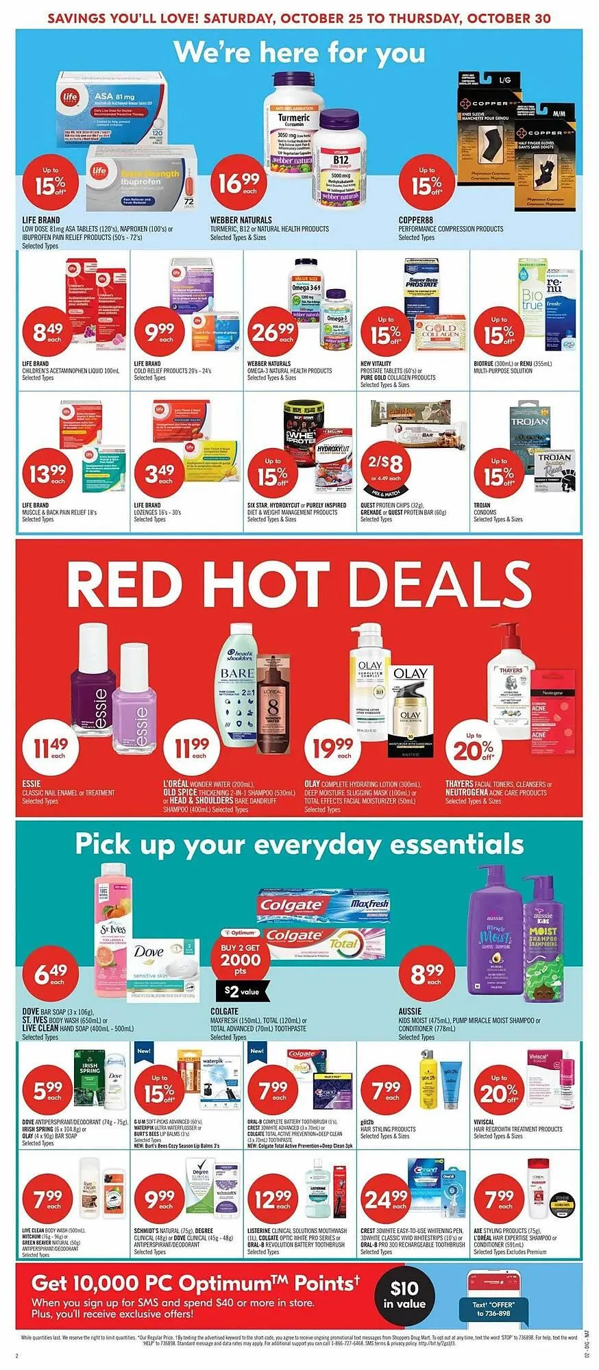 Shoppers Drug Mart flyer from October 25 to October 31 2025 - flyer page 11