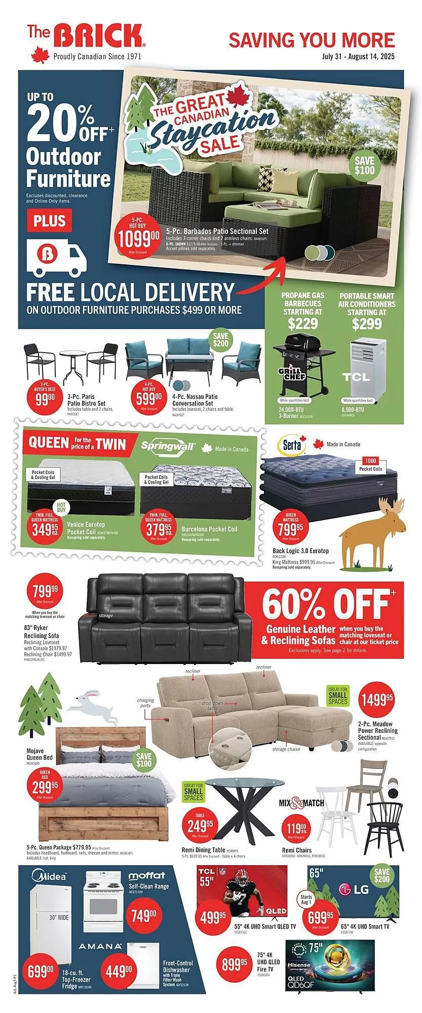 The Brick flyer from July 31 to August 4 2025 - flyer page 3