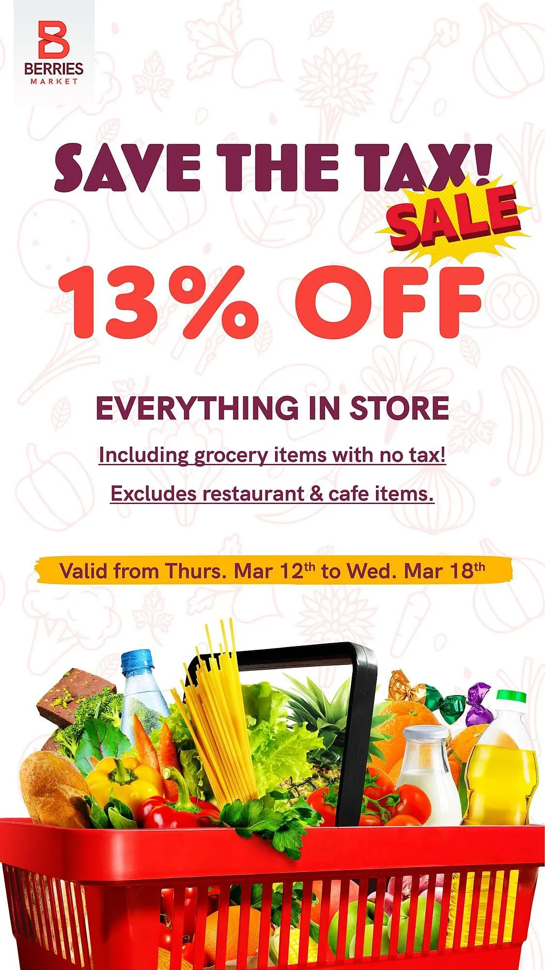 Berries Market flyer from March 12 to March 18 2026 - flyer page 1