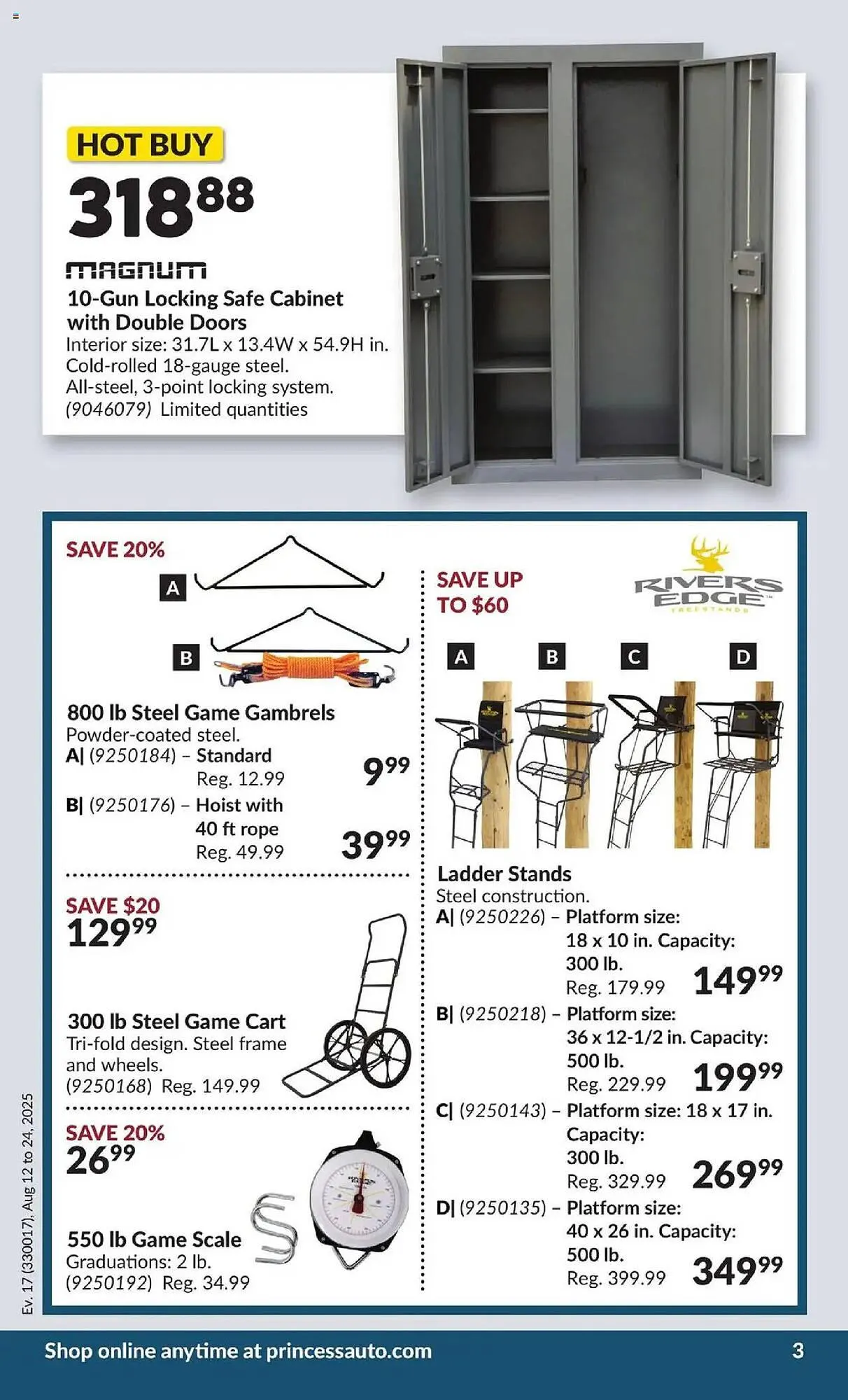 Princess Auto flyer from August 12 to August 25 2025 - flyer page 7