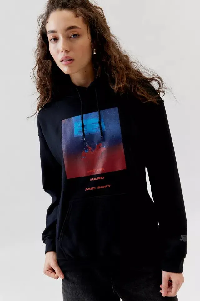 Billie Eilish UO Exclusive Swimming Pullover Hoodie Sweatshirt