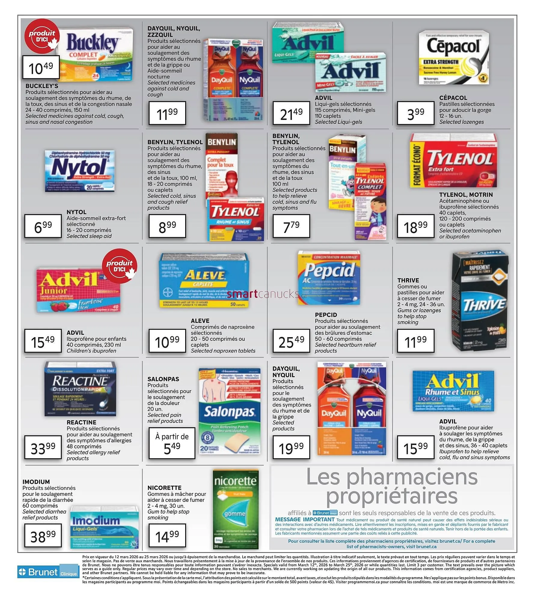 Brunet flyer from March 12 to March 25 2026 - flyer page 4