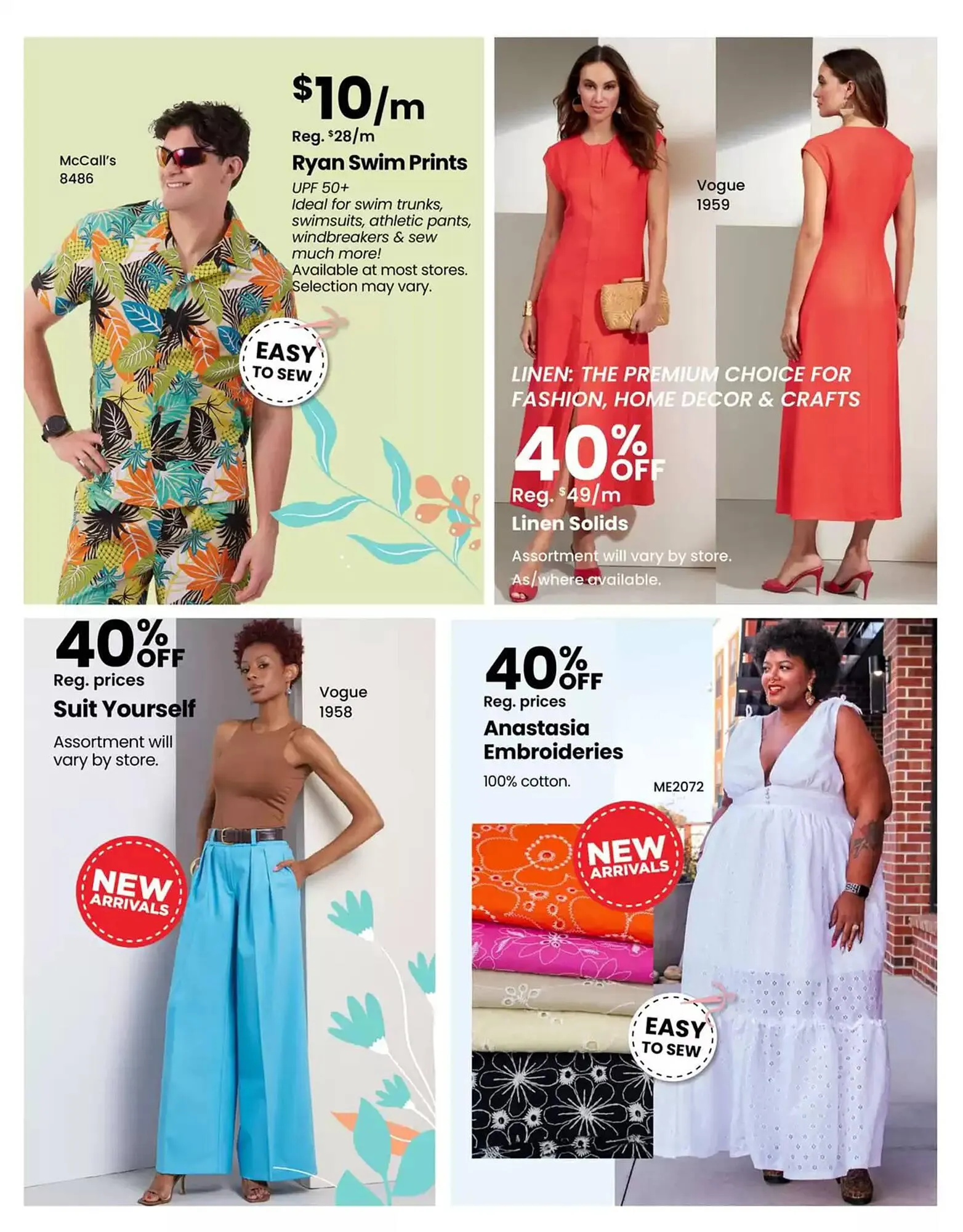 Fabricland flyer from March 1 to March 31 2025 - flyer page 3