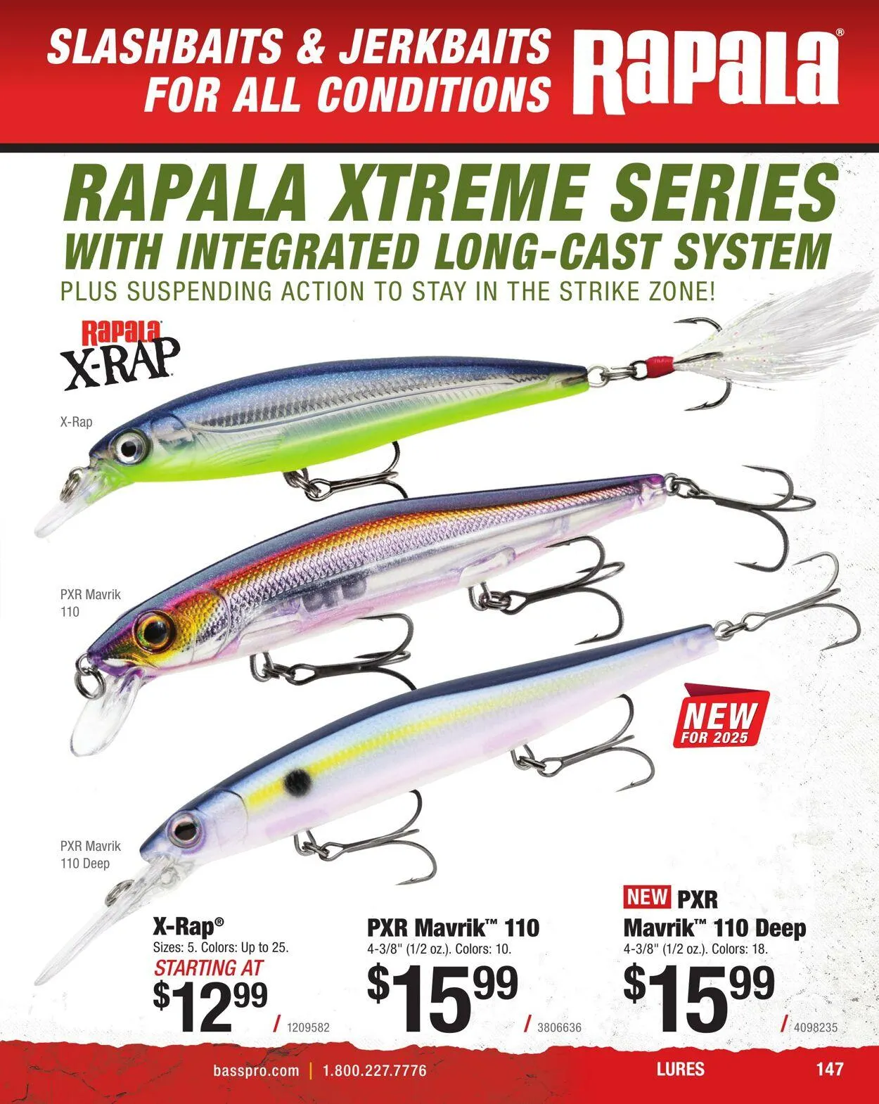 Bass Pro Current flyer from April 7 to April 21 2025 - flyer page 147