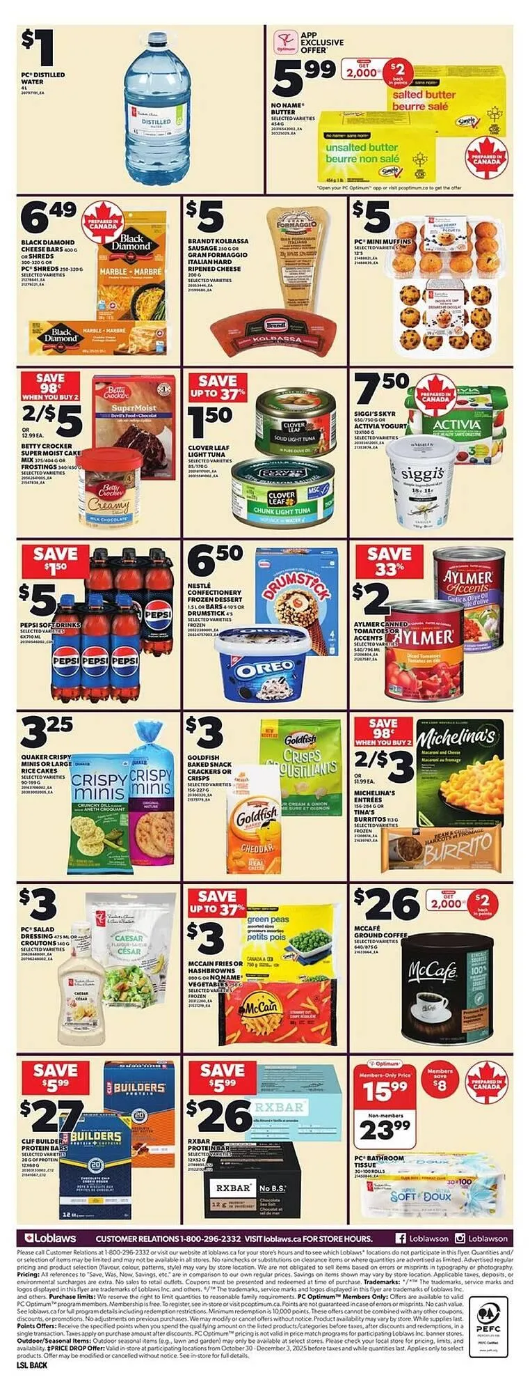 Loblaws flyer from October 30 to November 6 2025 - flyer page 4