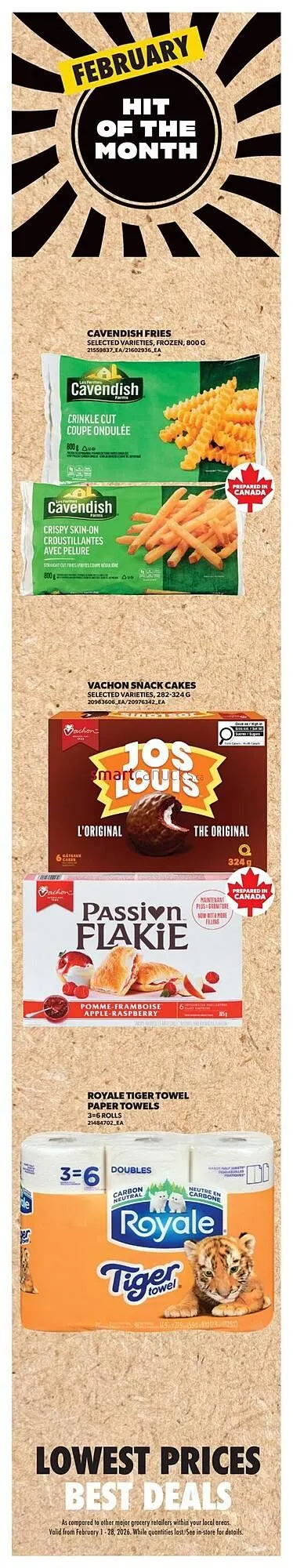 Real Canadian Superstore flyer from February 5 to February 11 2026 - flyer page 1