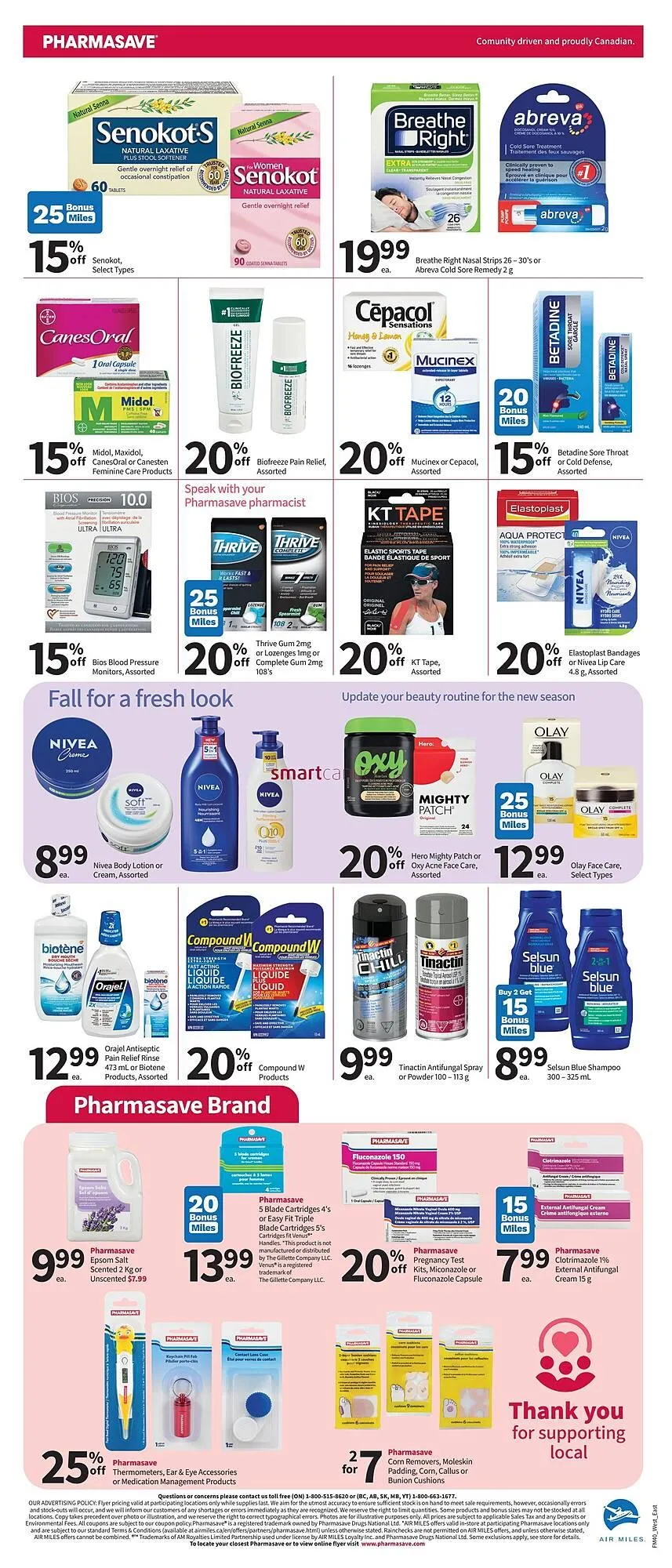 Pharmasave flyer from October 3 to October 9 2025 - flyer page 3