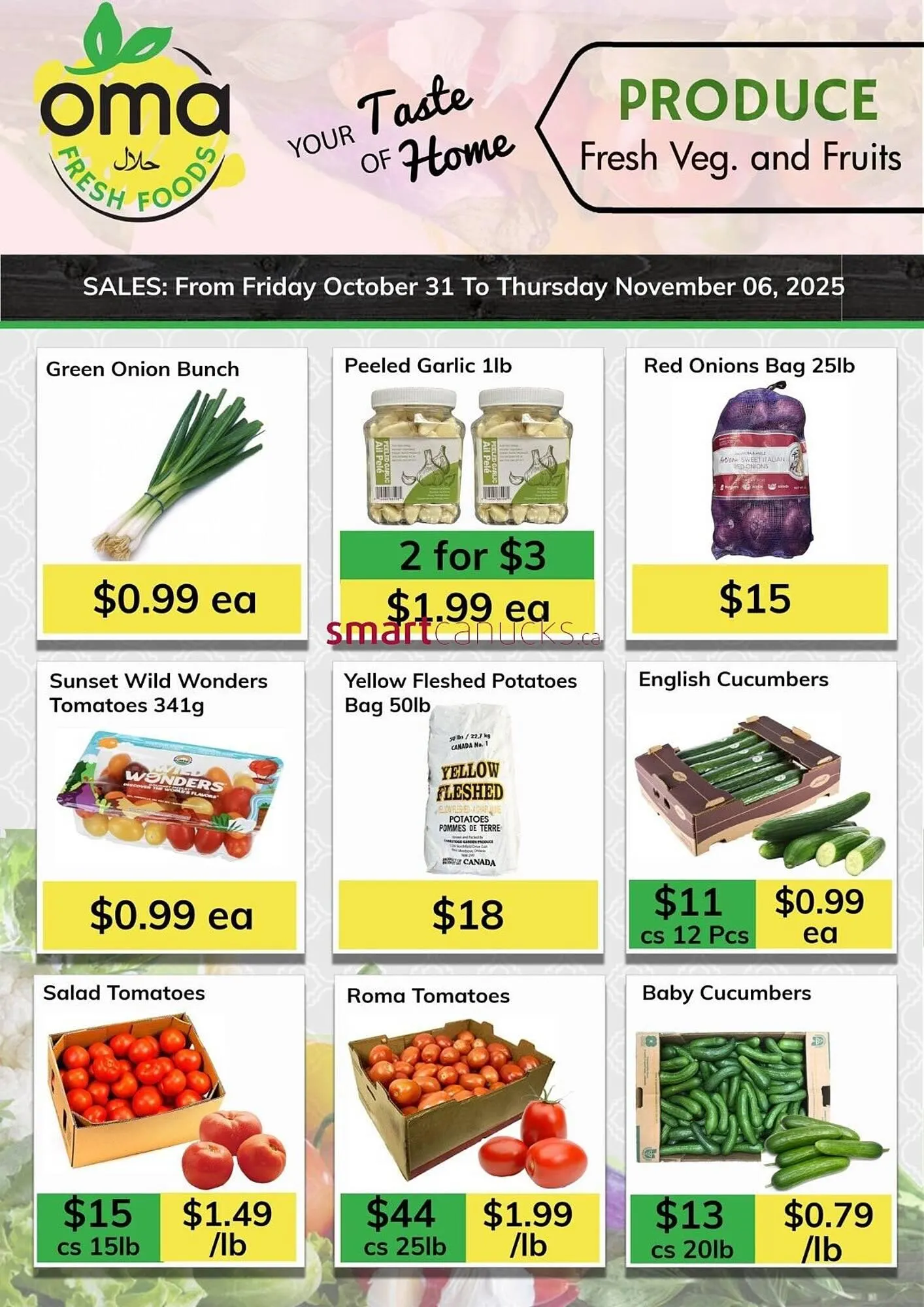 Oma Fresh Foods flyer from October 31 to November 6 2025 - flyer page 6