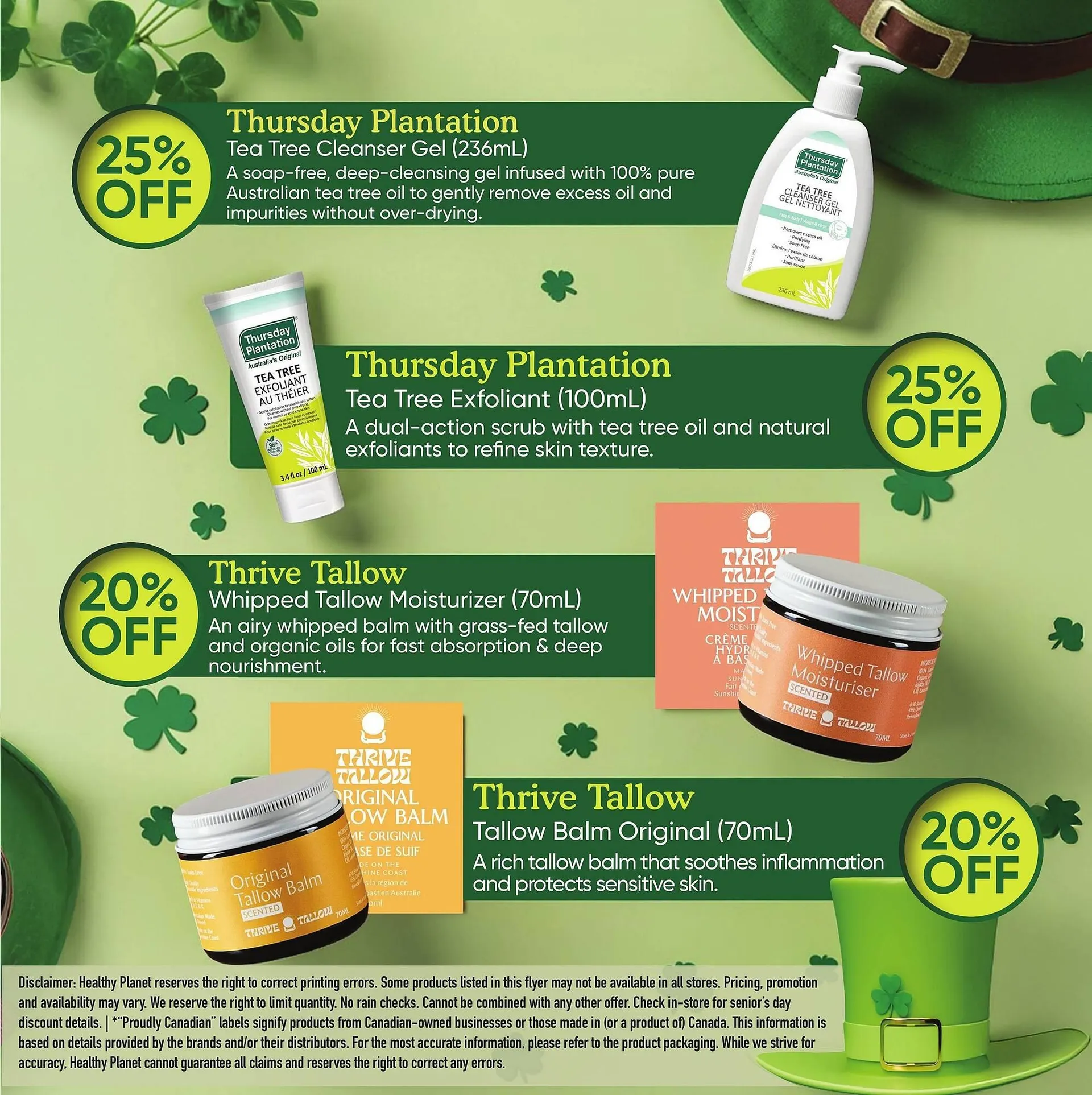 Healthy Planet flyer from March 5 to March 18 2026 - flyer page 7