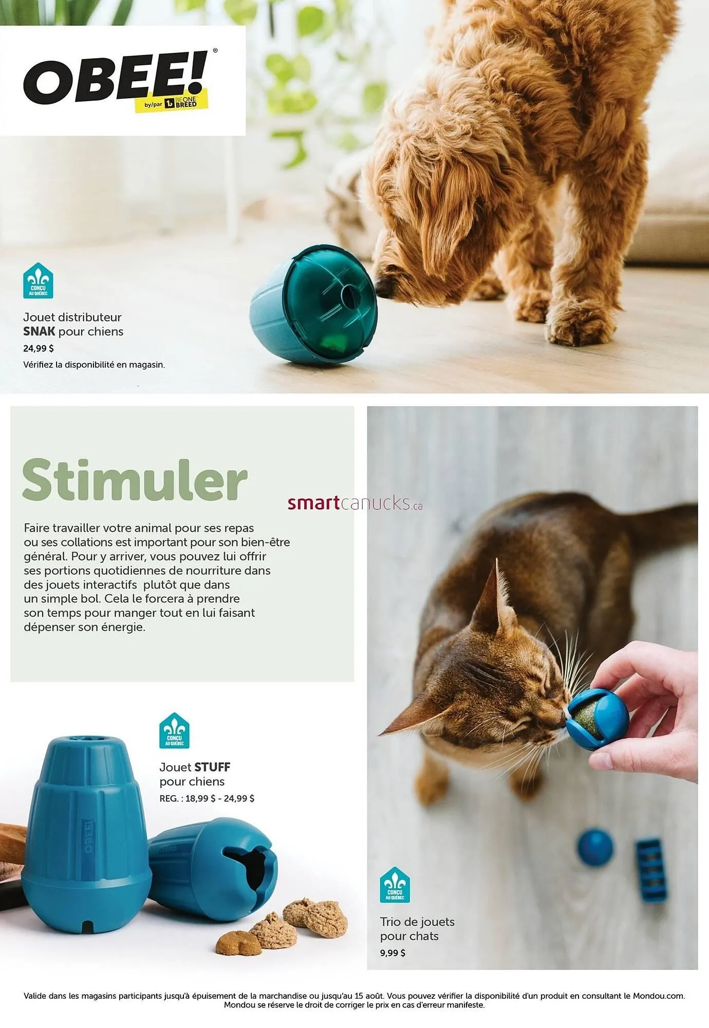 Mondou flyer from May 15 to August 15 2025 - flyer page 11