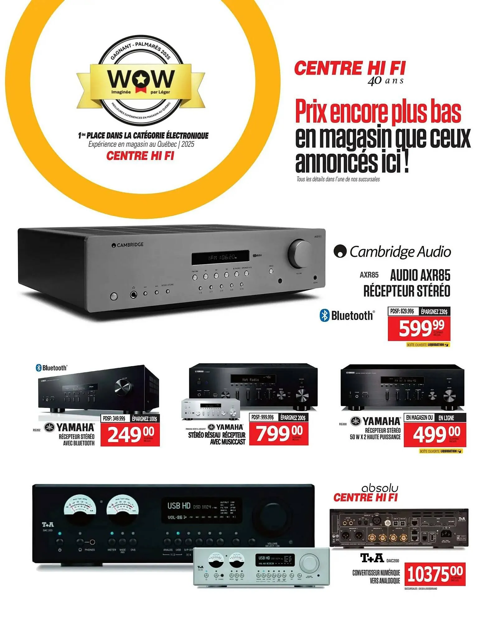 Centre Hi-Fi flyer from September 12 to September 18 2025 - flyer page 46