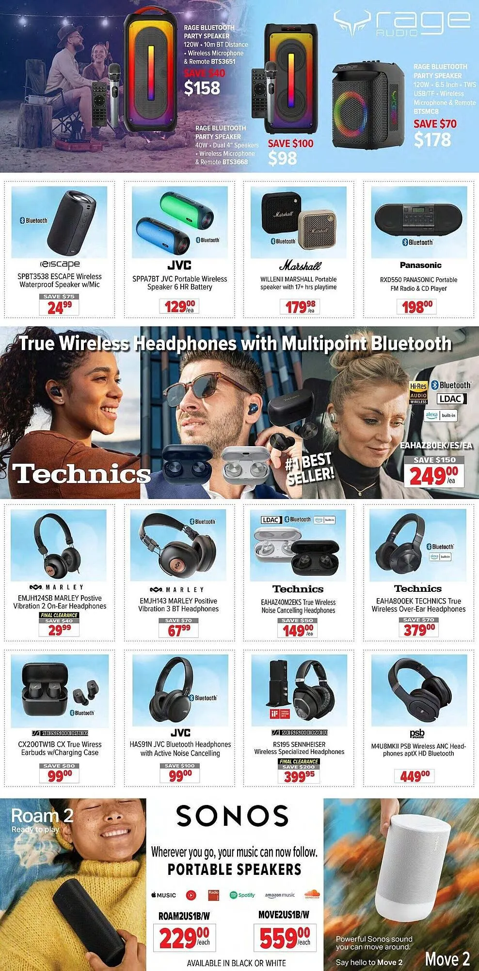 2001 Audio Video flyer from April 18 to May 1 2025 - flyer page 18