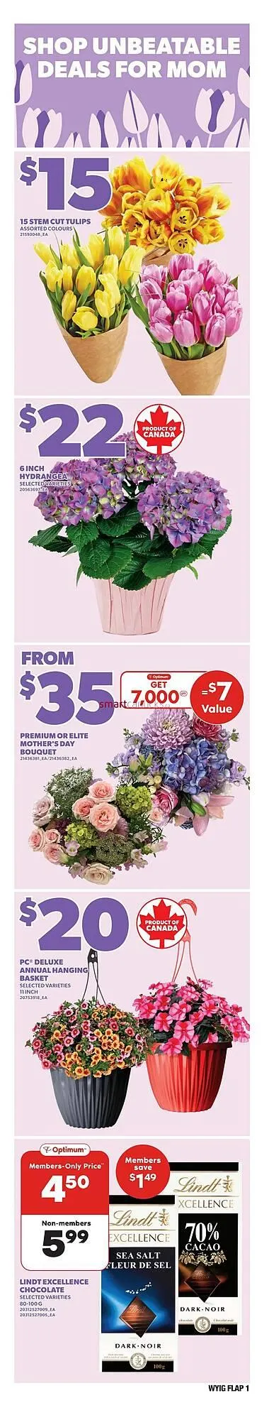 Loblaws flyer from May 8 to May 14 2025 - flyer page 1