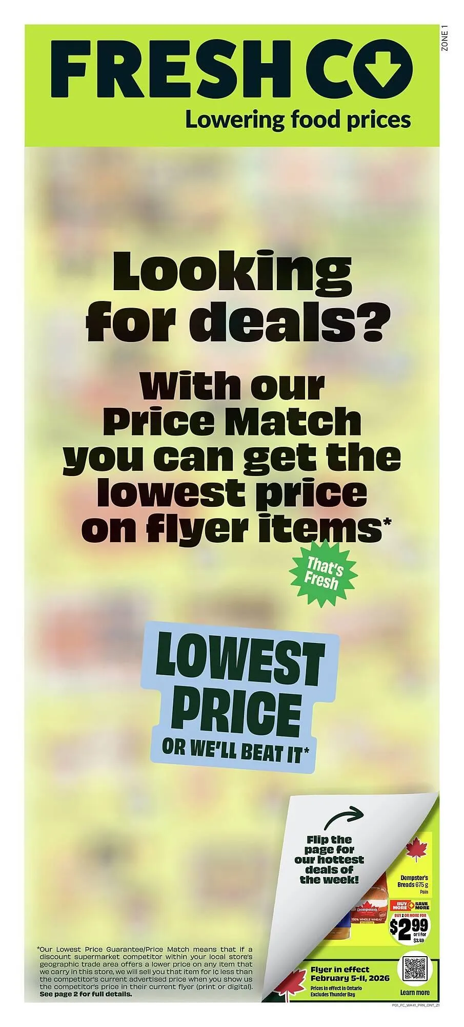 FreshCo flyer - 1