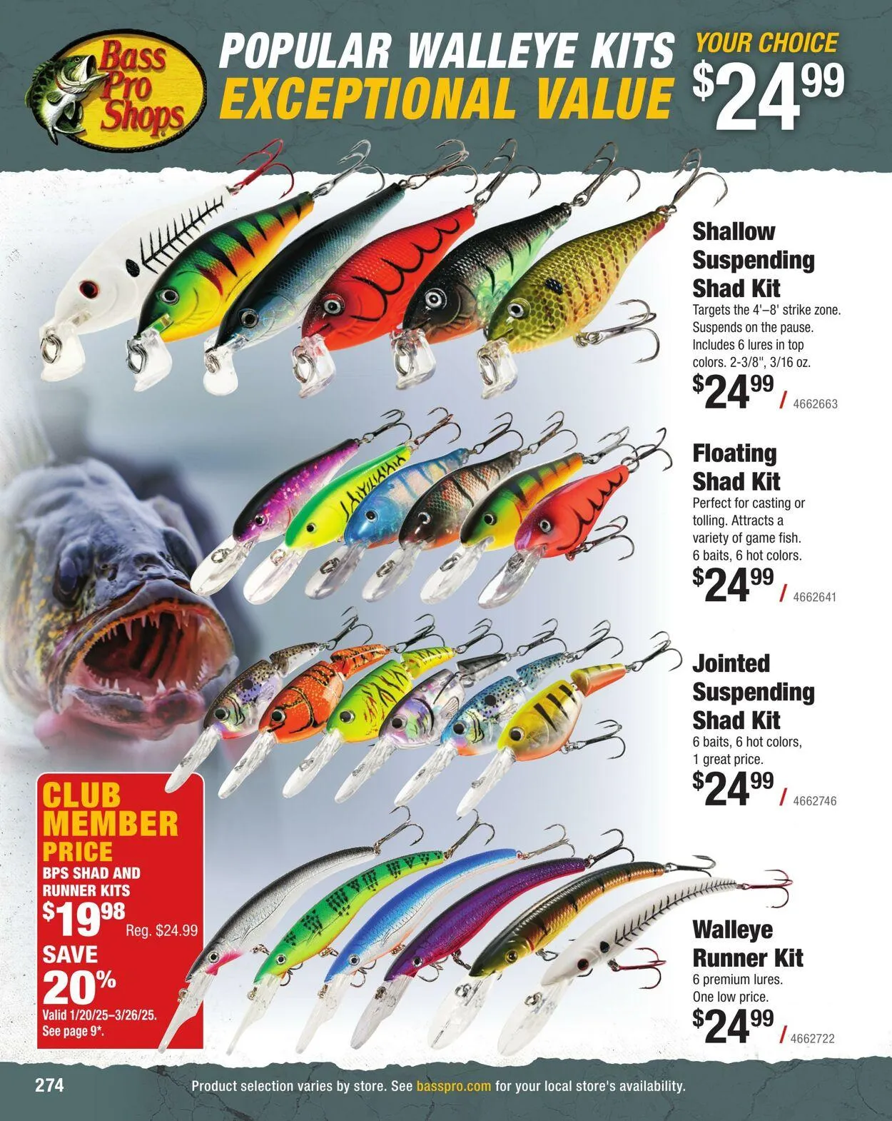 Bass Pro Current flyer from April 7 to April 21 2025 - flyer page 274