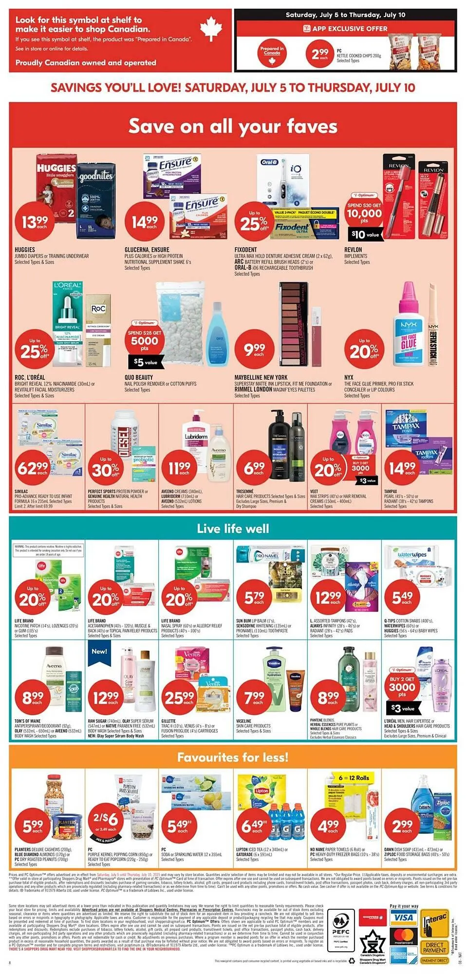 Shoppers Drug Mart flyer from July 3 to July 10 2025 - flyer page 18