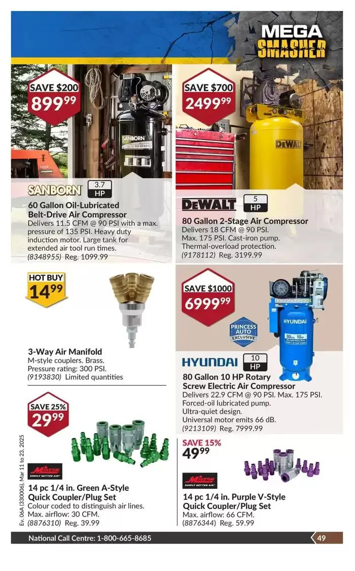 National Sale from March 11 to March 23 2025 - flyer page 54
