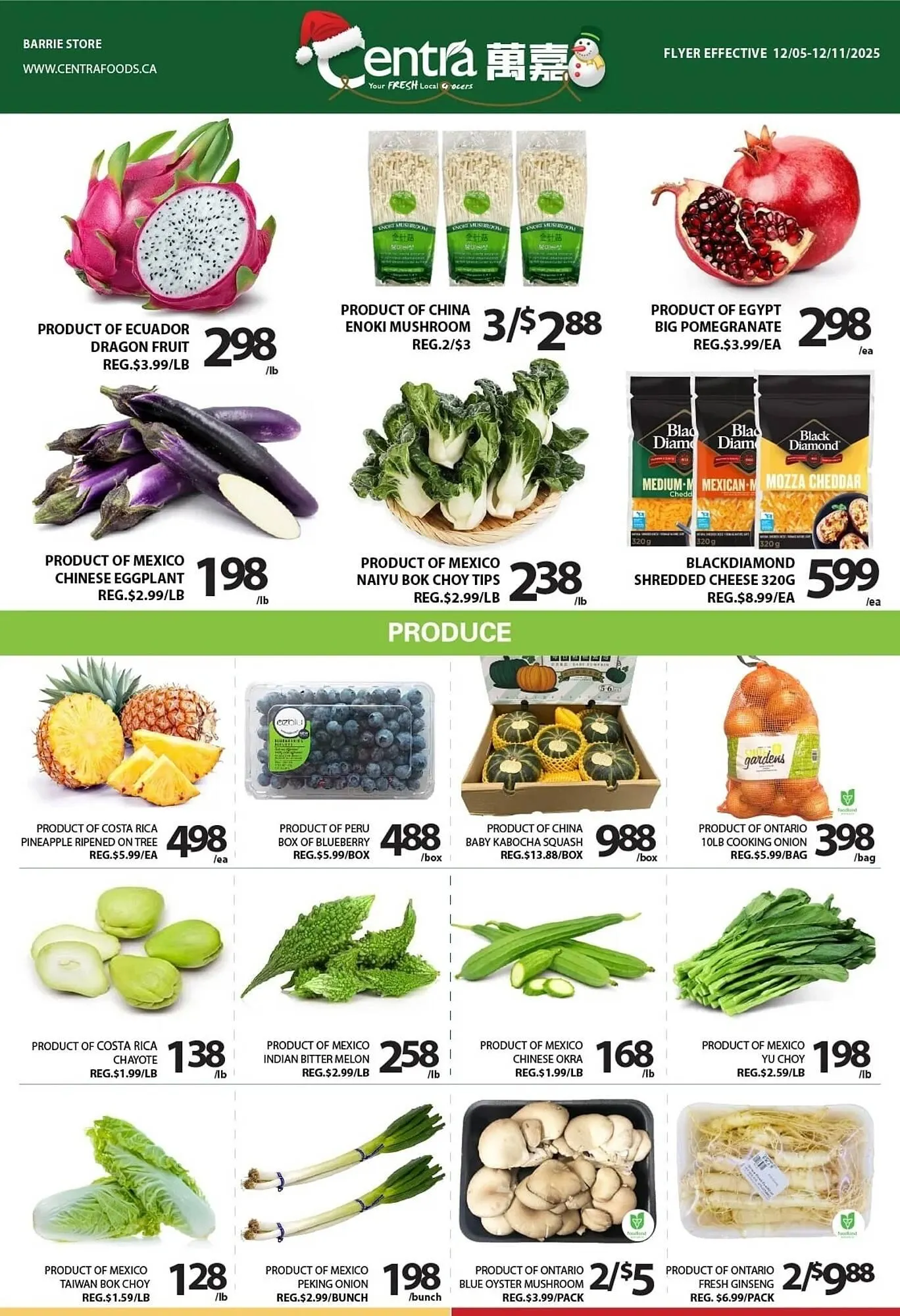 Centra Food Market flyer from December 4 to December 10 2025 - flyer page 1