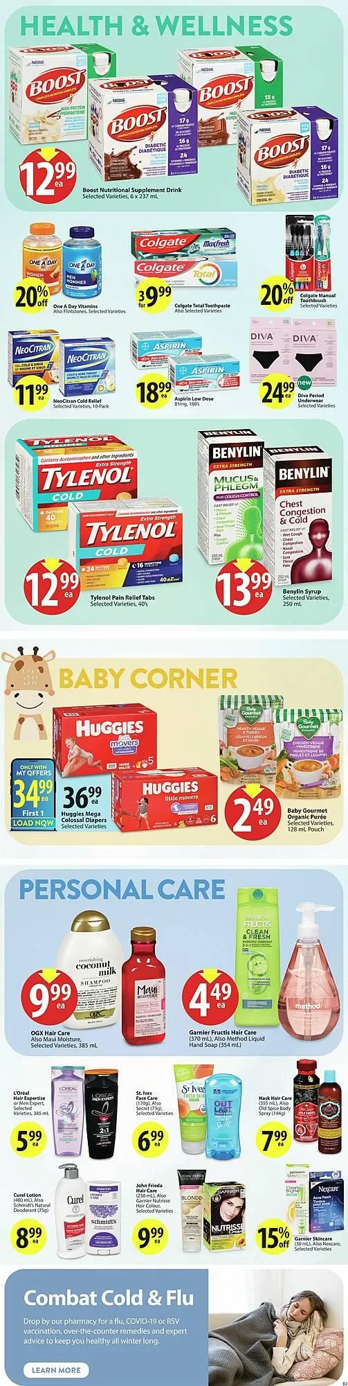 Save on Foods flyer from October 31 to November 7 2024 - flyer page 23