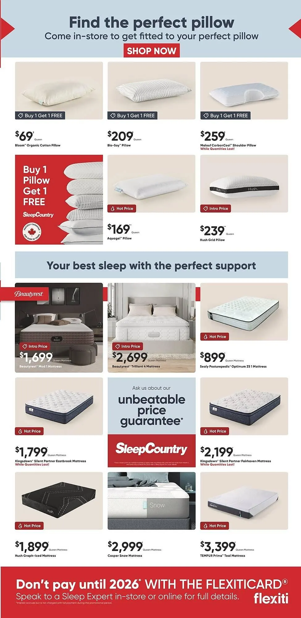Sleep Country flyer from March 2 to March 15 2025 - flyer page 2