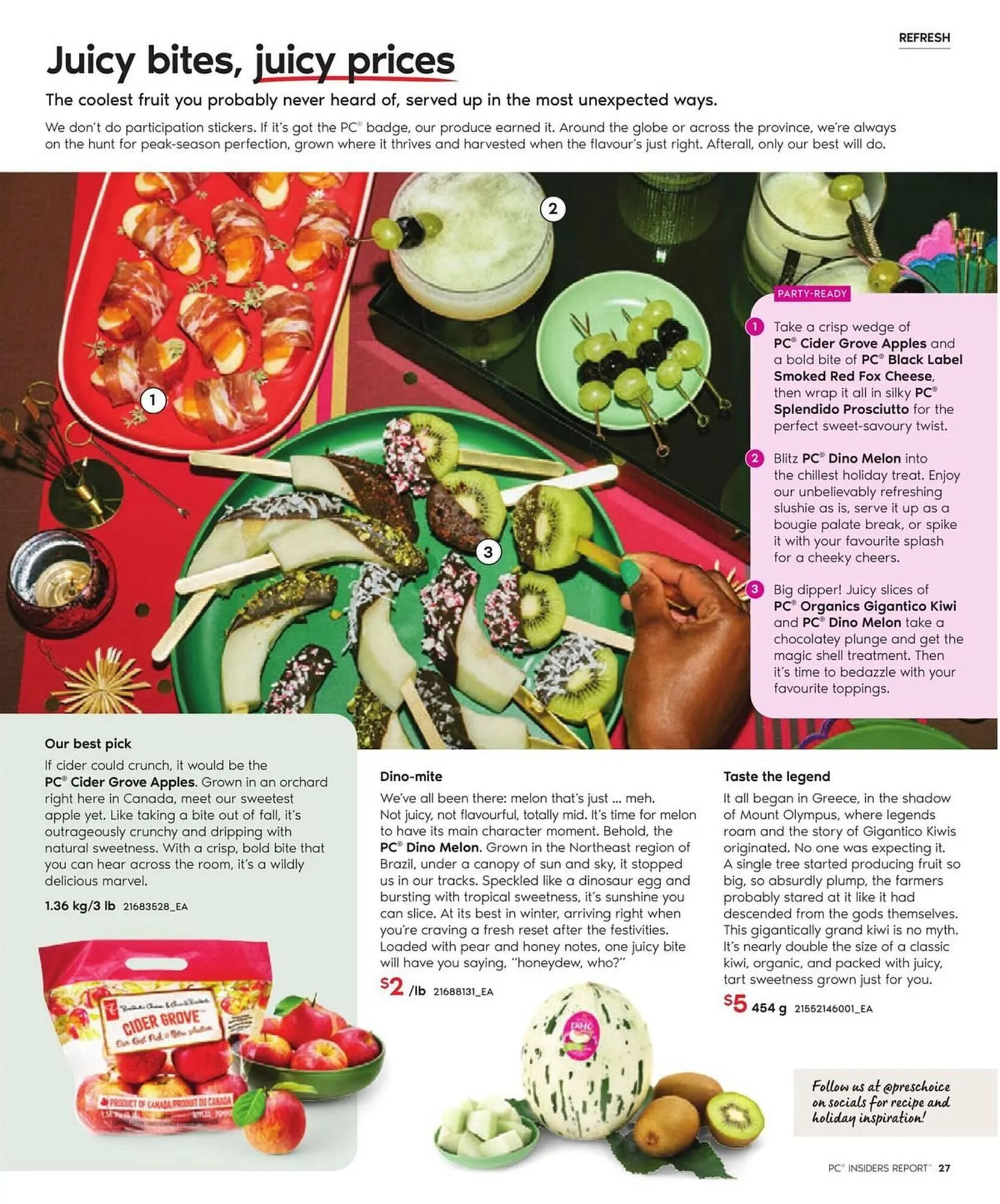Loblaws flyer from October 30 to January 2 2026 - flyer page 27