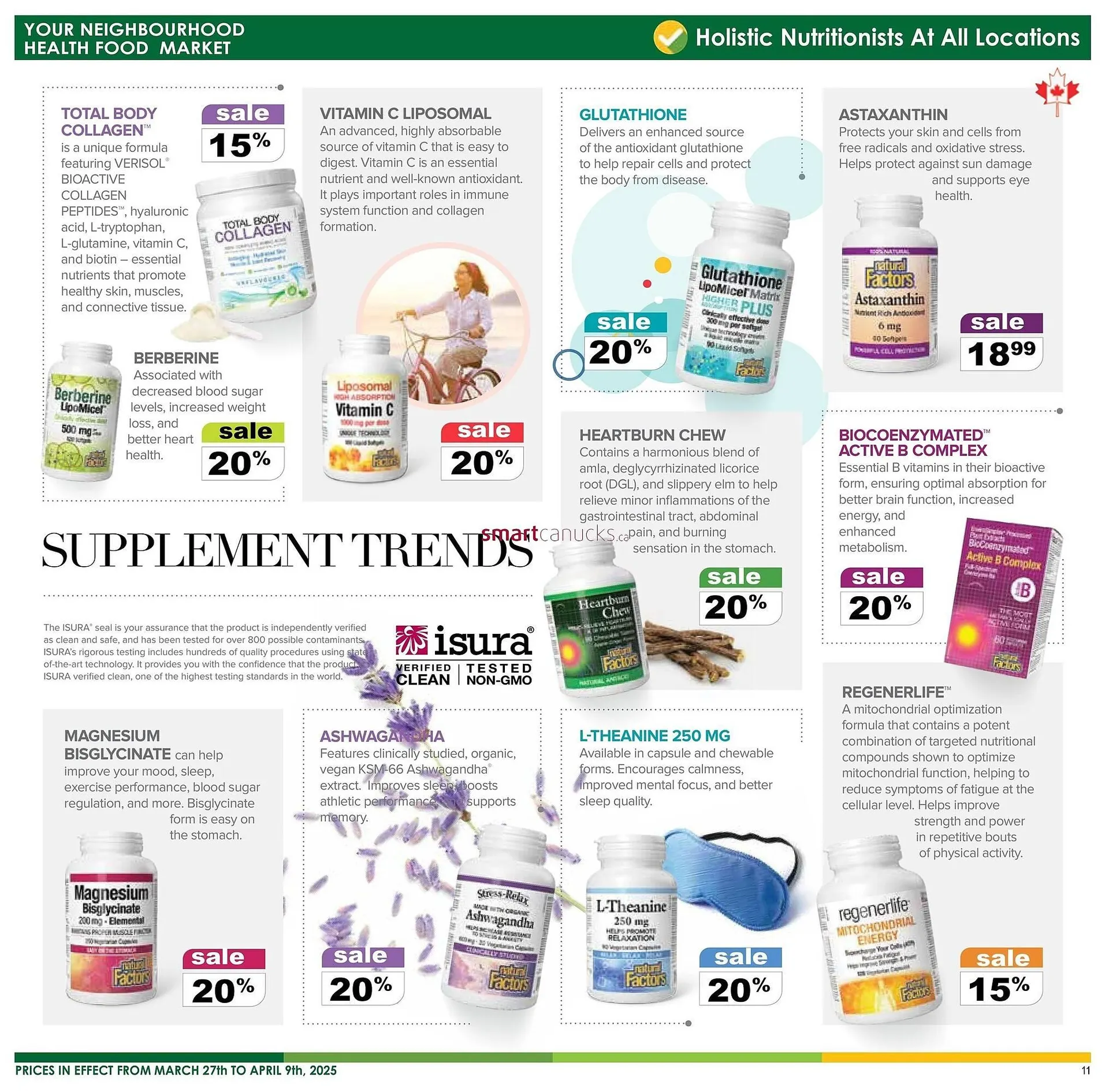 Nature's Emporium flyer from March 27 to April 2 2025 - flyer page 11